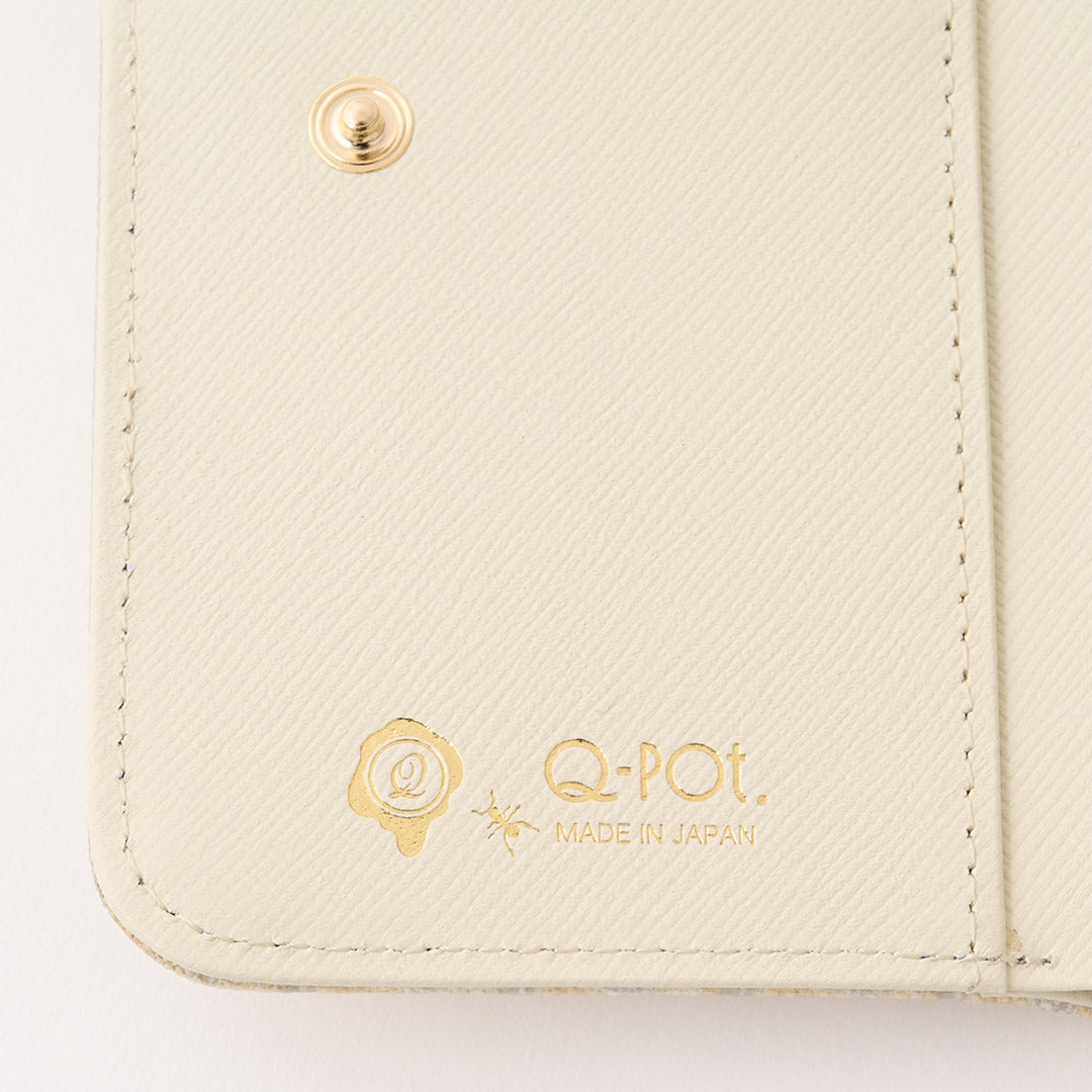 White Chocolate Leather Short Wallet【Japan Jewelry】
