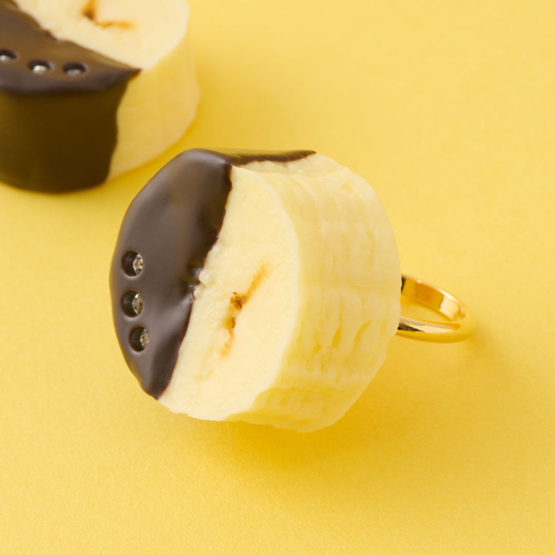 Chocolate Covered Banana Ring【Japan Jewelry】