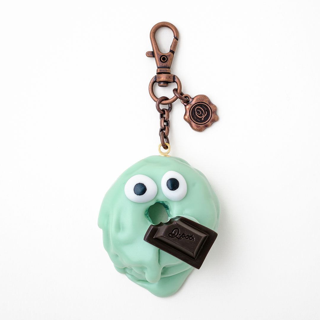 Mint Chocolate Melty Monster Doughnut Bag Charm【Japan Jewelry】