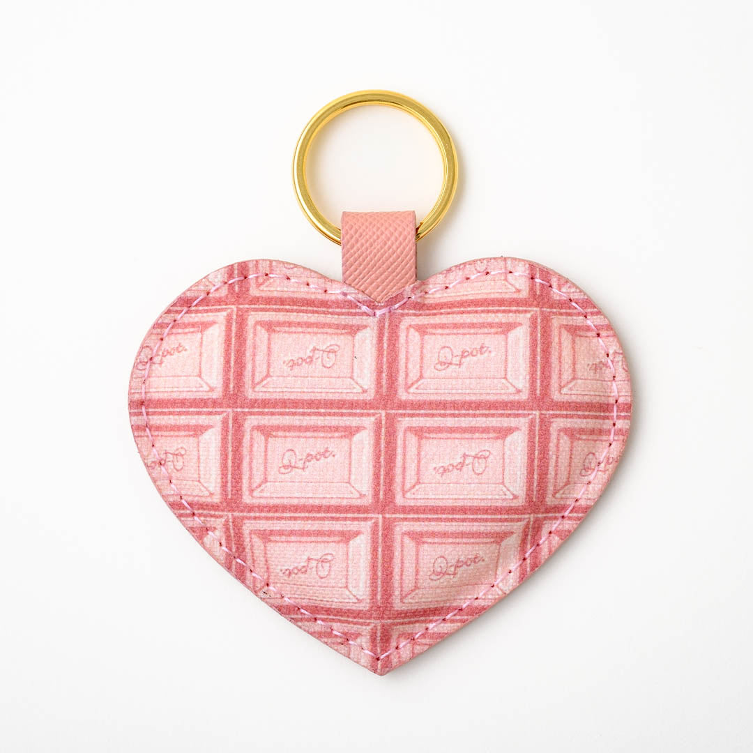 Strawberry Chocolate Heart Key Ring【Japan Jewelry】