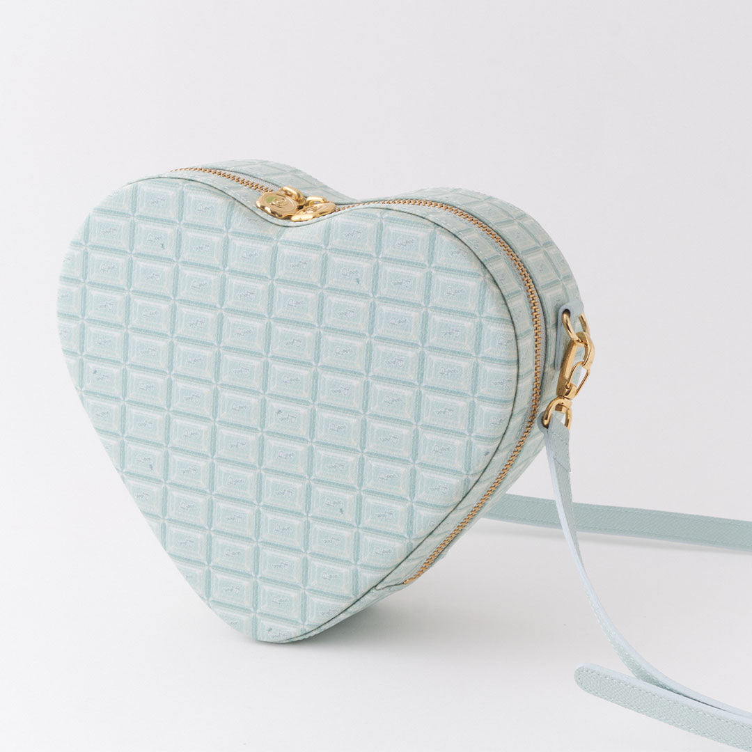 Mint Chocolate Heart Crossbody Bag【Japan Jewelry】