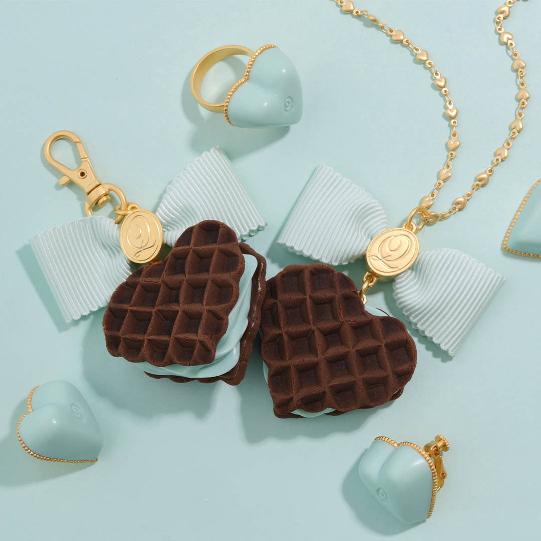 Finest Amour Chocolat Clip-On Earring (Mint / 1 Piece)【Japan Jewelry】