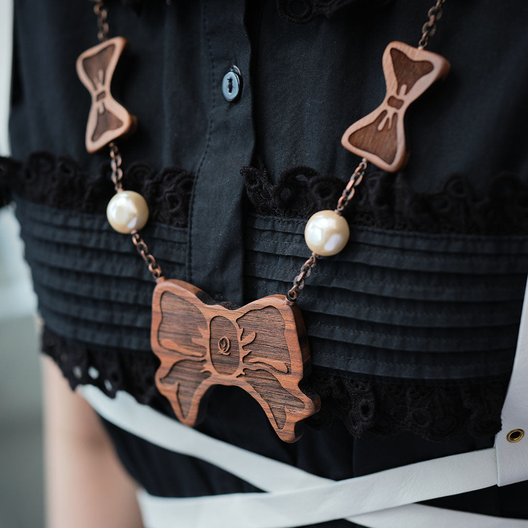 Rebone Bone Necklace【Japan Jewelry】