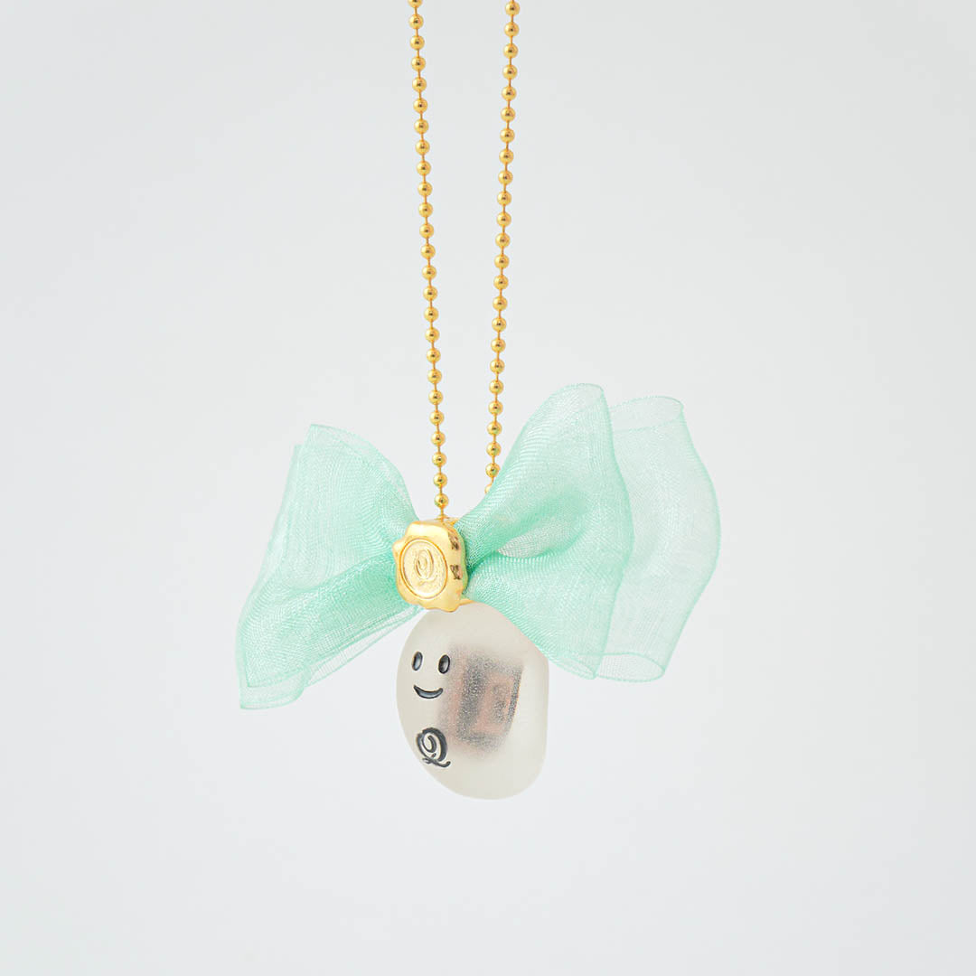 Organdy Ribbon Charm (Light Green)【Japan Jewelry】