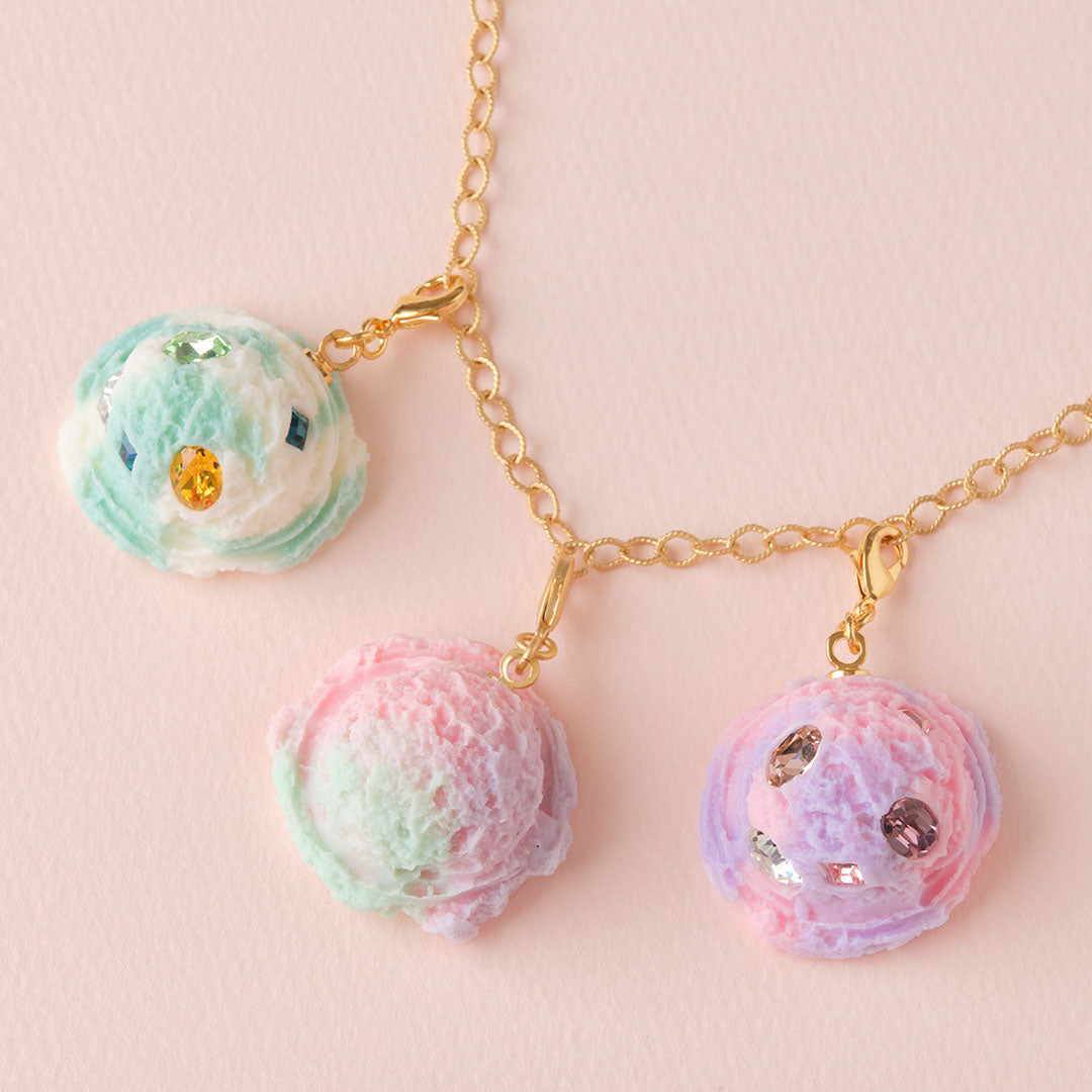 KIRA KIRA Ice Cream Charm【Japan Jewelry】 – Japan Jewelry Brand Q