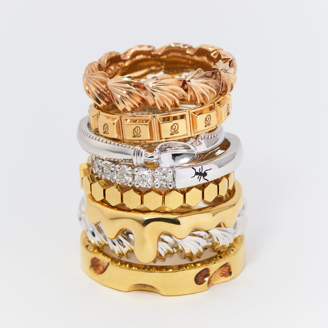 Ｑpot リング 18K Gold / Order Jewelry】Cheese Ring【Japan Jewelry】 – Japan