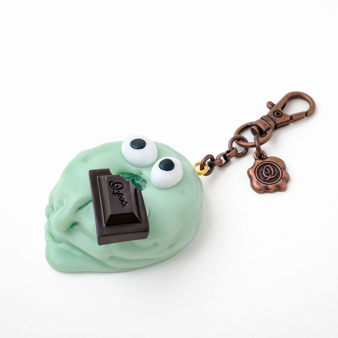 Mint Chocolate Melty Monster Doughnut Bag Charm【Japan Jewelry】