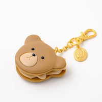 Teddy Bear Macaron Bag Charm【Japan Jewelry】