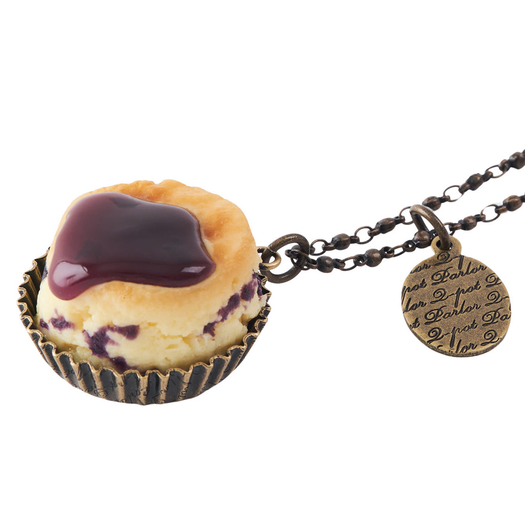 Blueberry Scone With Jam Necklace【Japan Jewelry】