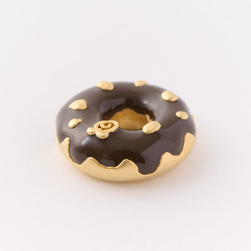 Chocolate Nuts Doughnut Charm【Japan Jewelry】