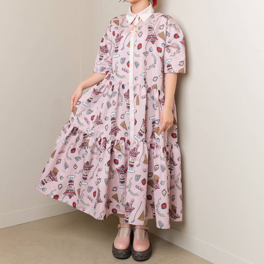 Q-pot. キャンディ柄ワンピース One Piece / Dress – Japan Jewelry Brand Q-pot. International