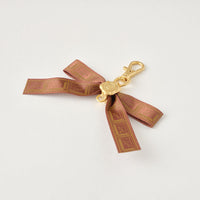 Q-pot. Chocolate Ribbon Keychain【Japan Jewelry】