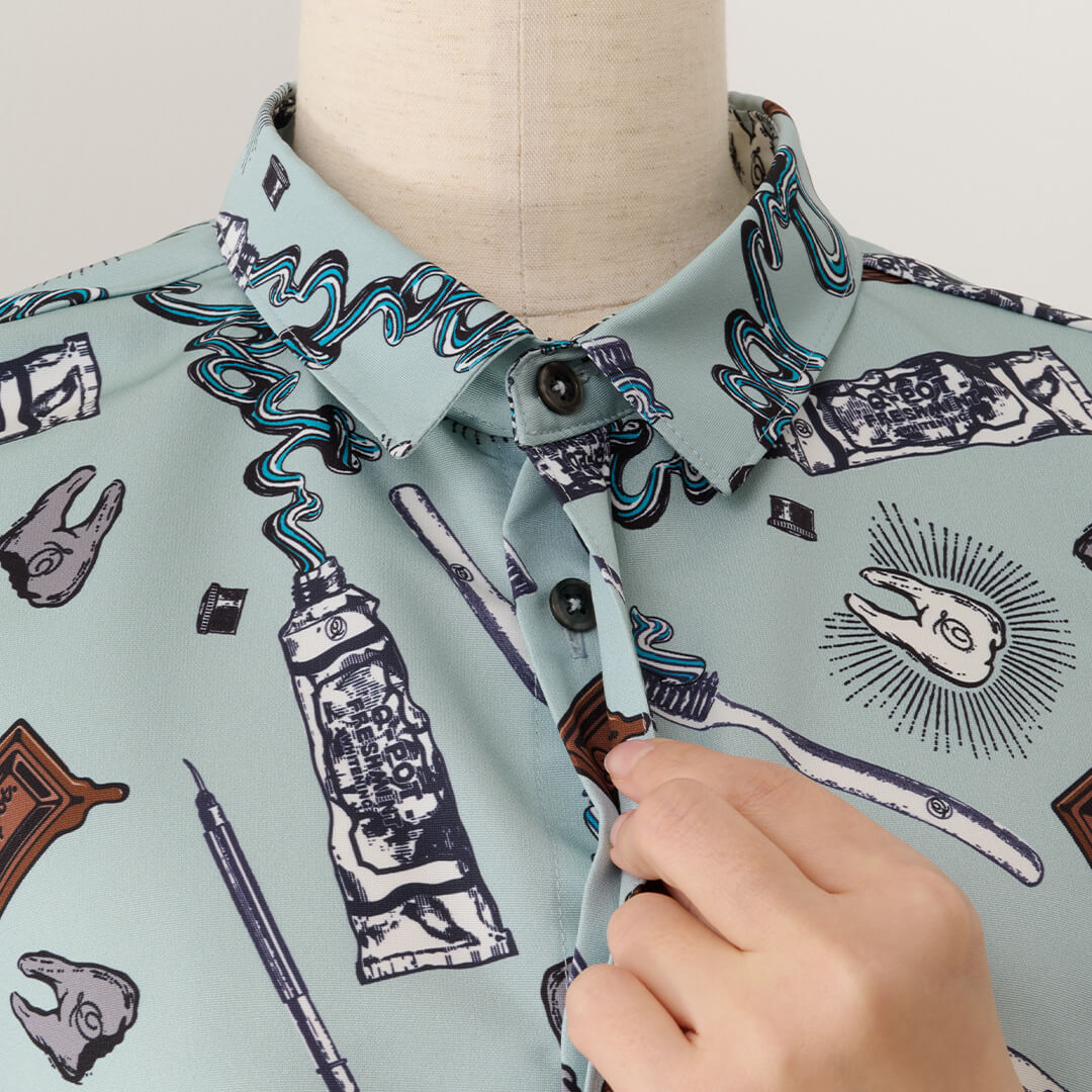 Dental Q-pot. Dress Shirt【Japan Jewelry】