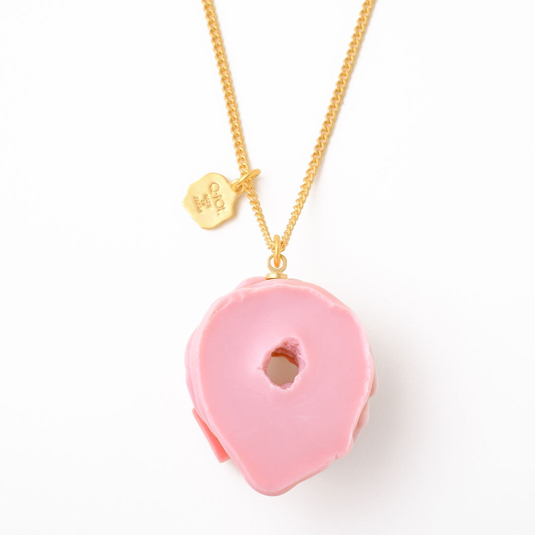 Strawberry Melty Monster Doughnut Necklace【Japan Jewelry】