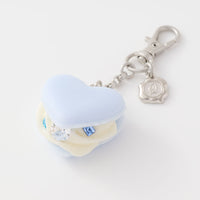 Love Heart Macaron Bag Charm (Sea Salt)【Japan Jewelry】