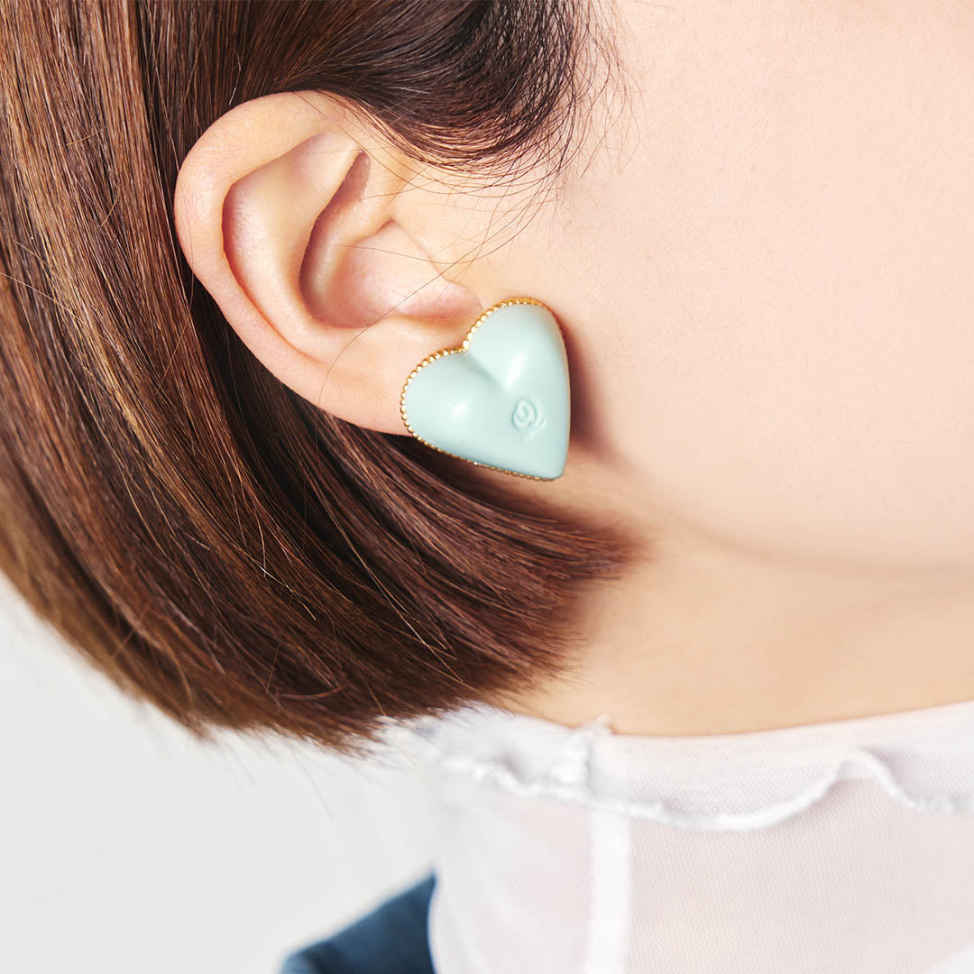 Finest Amour Chocolat Pierced Earring (Mint / 1 Piece)【Japan Jewelry】