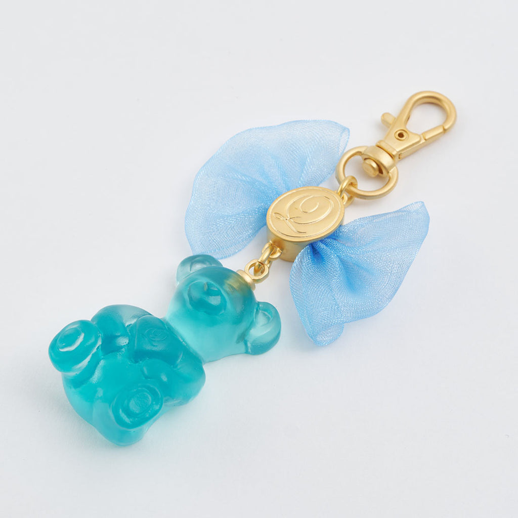 Teddy Bear Gummy Bag Charm (Soda)【Japan Jewelry】