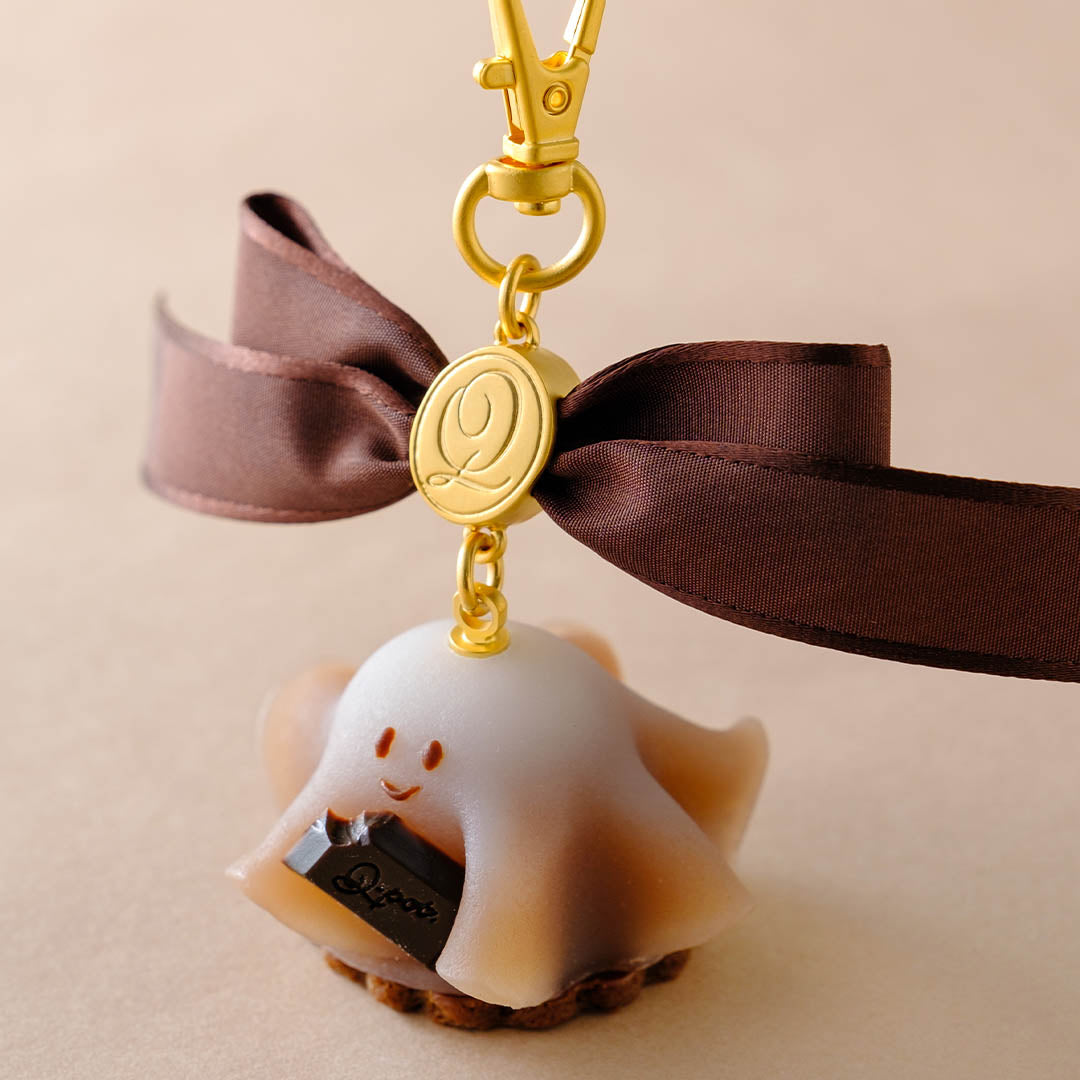 Chocolate Ghost Cake Bag Charm【Japan Jewelry】