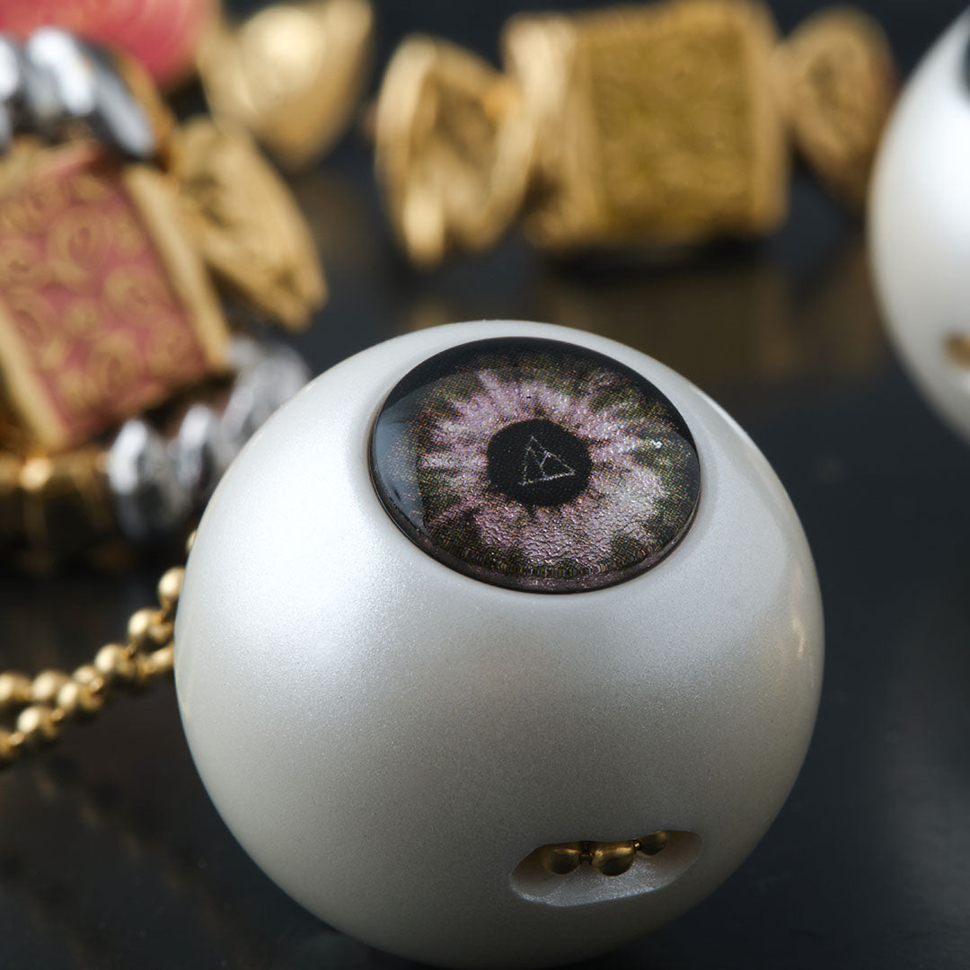 【Poppy Collaboration】Pink Eye Ball Necklace