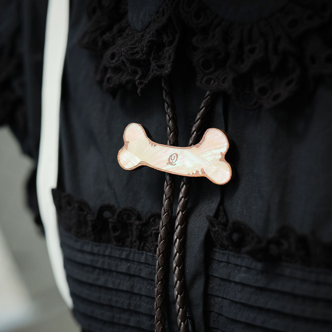 Bone Tie Necklace【Japan Jewelry】