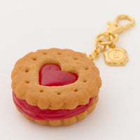 Strawberry Jam Plain Cookie Bag Charm【Japan Jewelry】