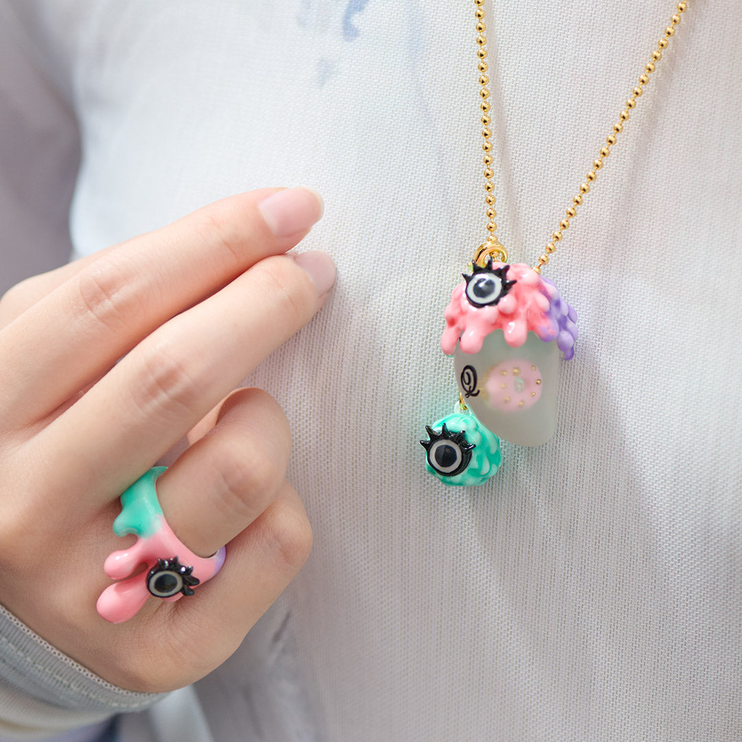 Cool Mint Melty Monster Charm【Japan Jewelry】