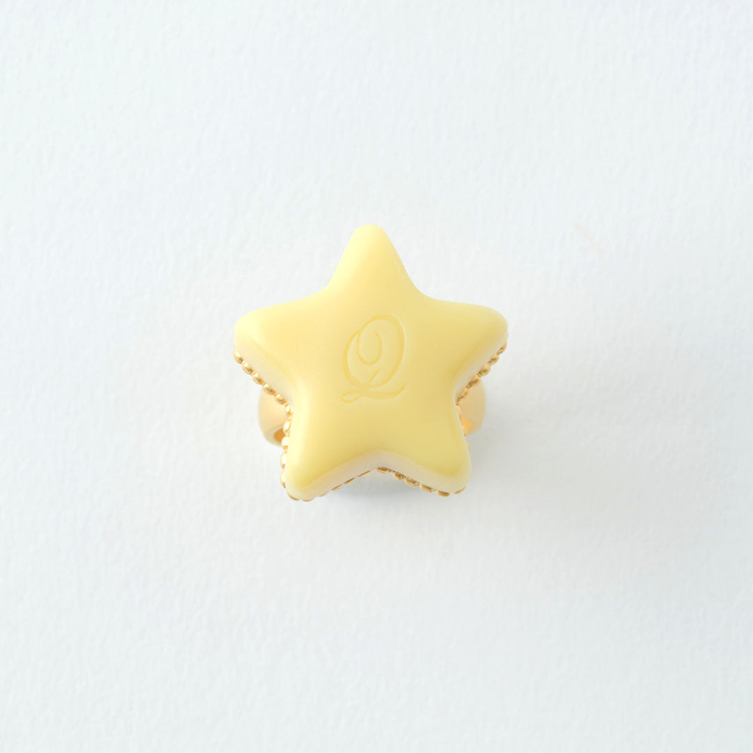 Étoile Chocolat Ring (Light Yellow)【Japan Jewelry】