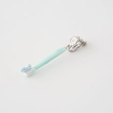 【Special Package】Toothbrush Clip-On Earring (Peppermint / 1 Piece)【Japan Jewelry】