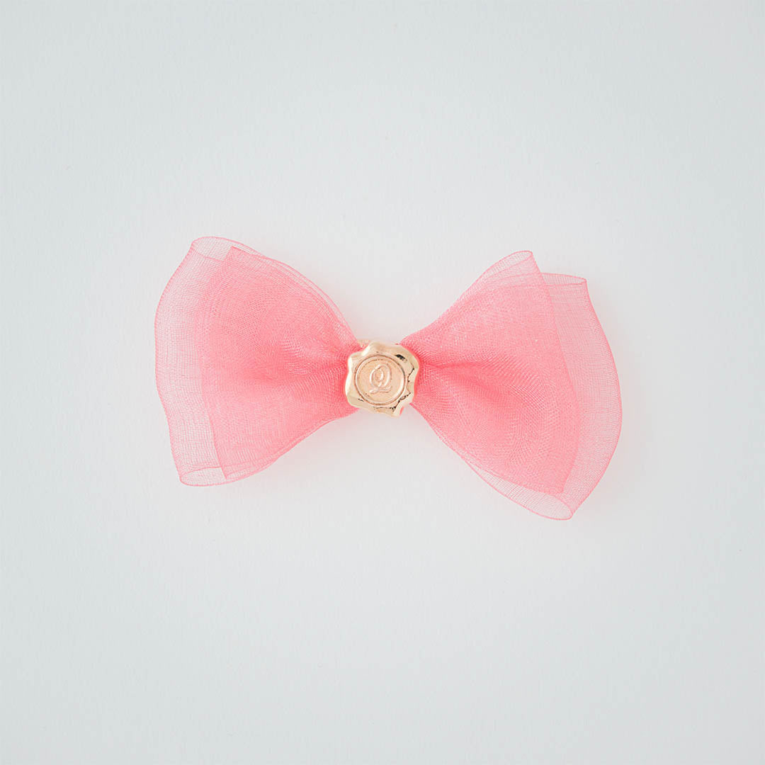 Organdy Ribbon Charm (Cherry Pink)【Japan Jewelry】