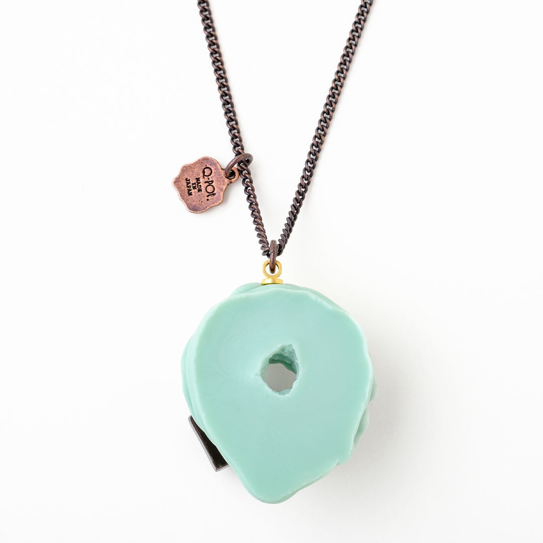 Mint Chocolate Melty Monster Doughnut Necklace【Japan Jewelry】