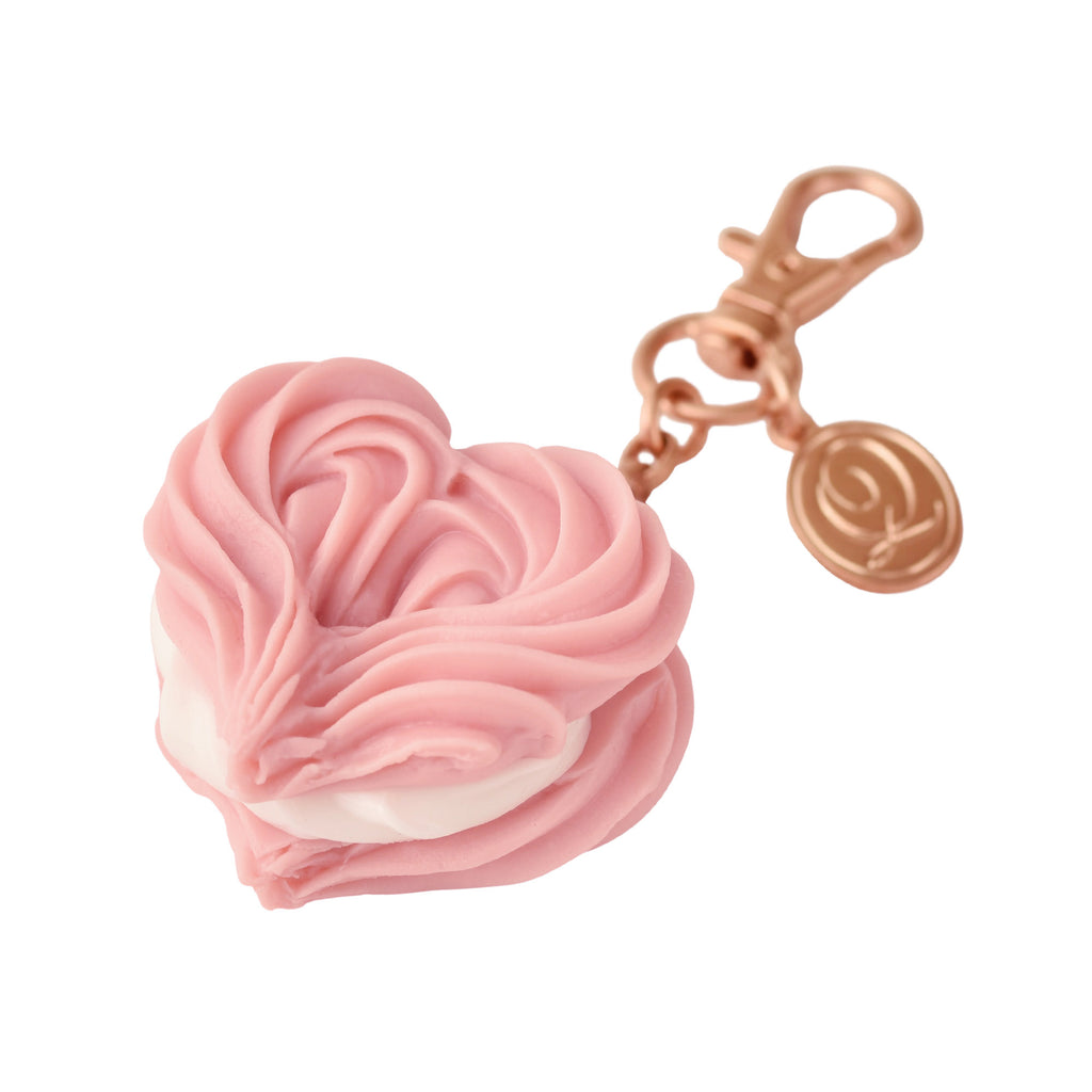 Grace Heart Macaron Bag Charm【Japan Jewelry】