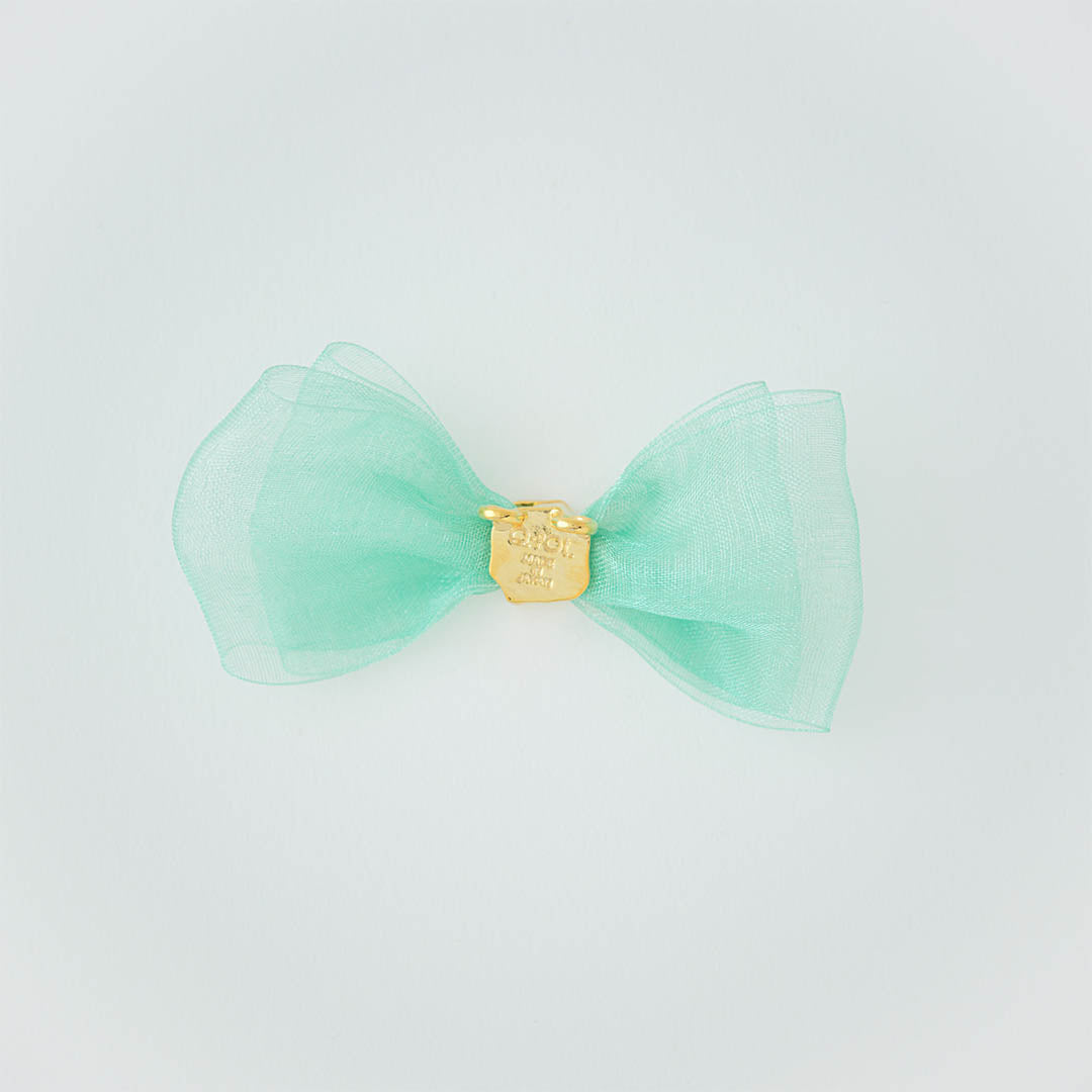 Organdy Ribbon Charm (Light Green)【Japan Jewelry】