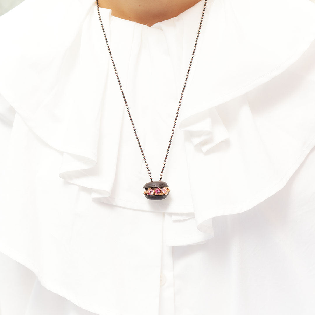 Tooth Ball Chain Necklace (Copper)【Japan Jewelry】