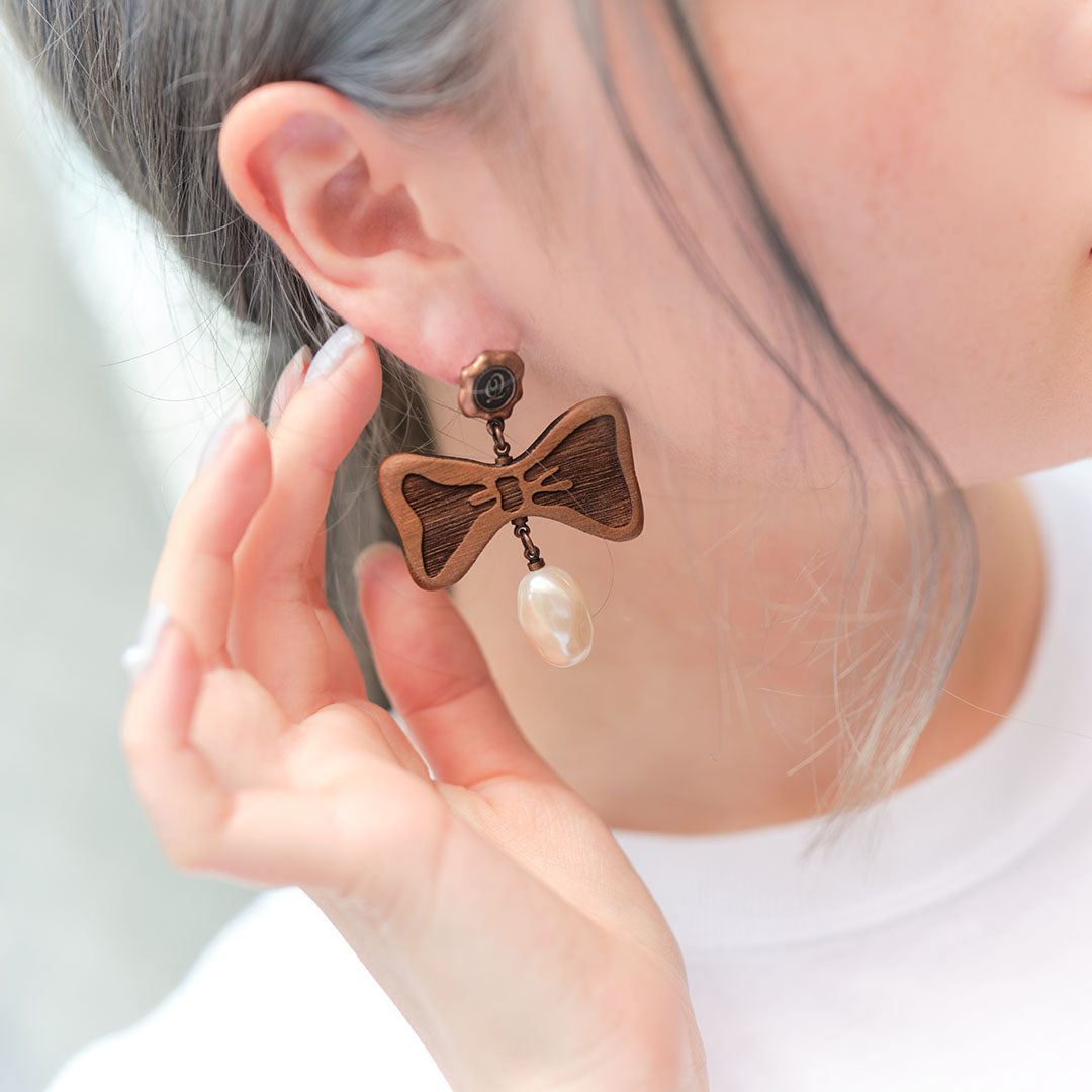 Rebone Pierced Earring (1 Piece)【Japan Jewelry】