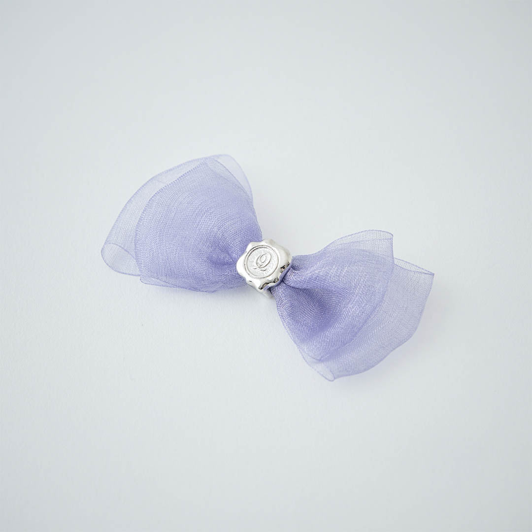 Organdy Ribbon Charm (Light Purple)【Japan Jewelry】