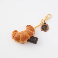Chocolate Croissant Sweet Sandwich Bag Charm【Japan Jewelry】