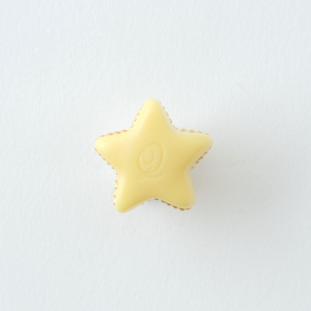 Étoile Chocolat Pierced Earring (Light Yellow / 1 Piece)【Japan Jewelry】