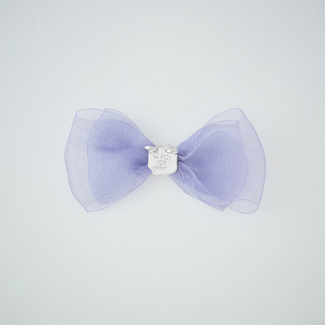 Organdy Ribbon Charm (Light Purple)【Japan Jewelry】