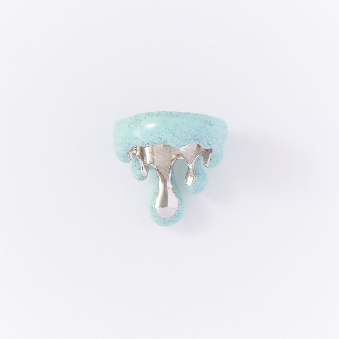 Melt Ring (Mint Chocolate)【Japan Jewelry】