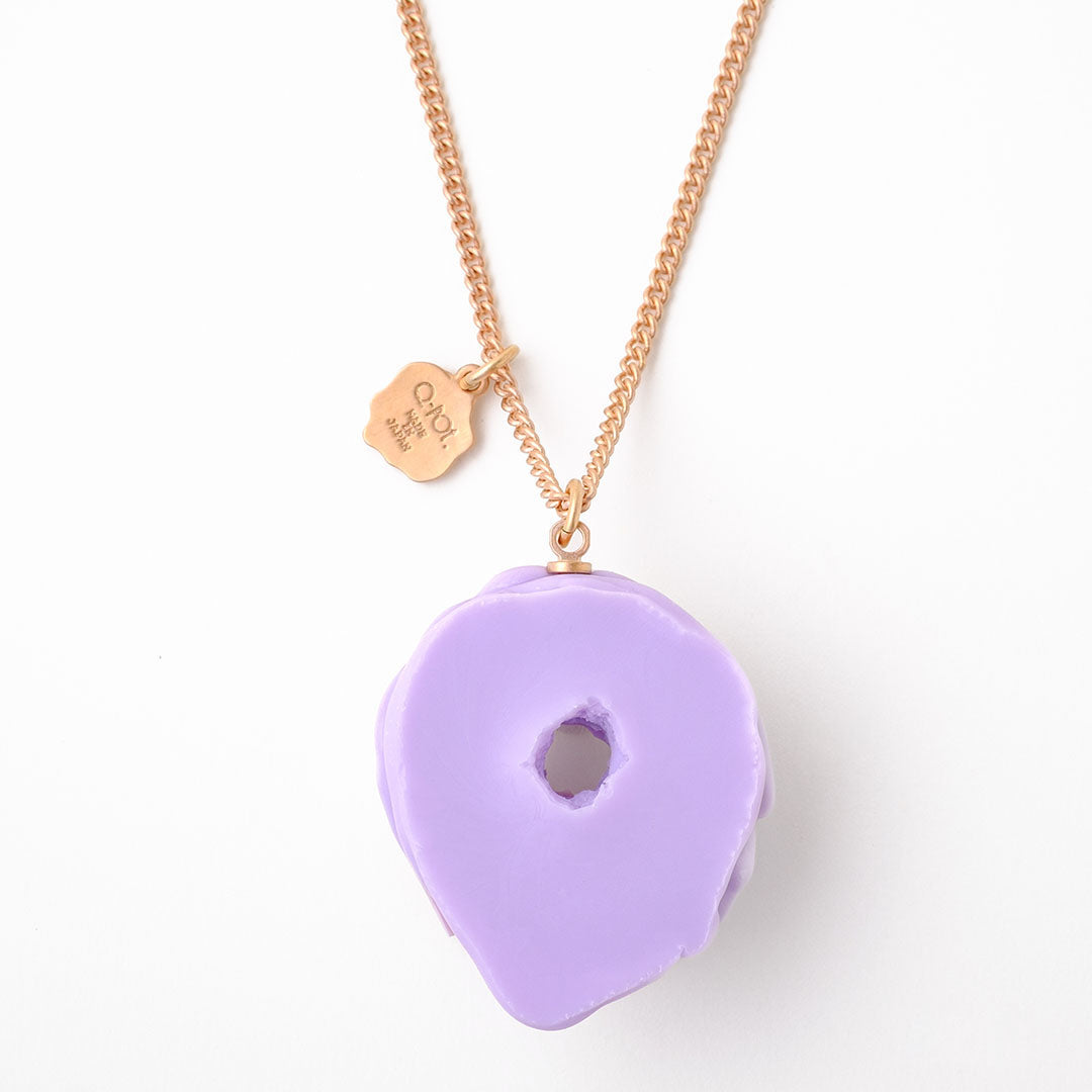 Blueberry Melty Monster Doughnut Necklace【Japan Jewelry】