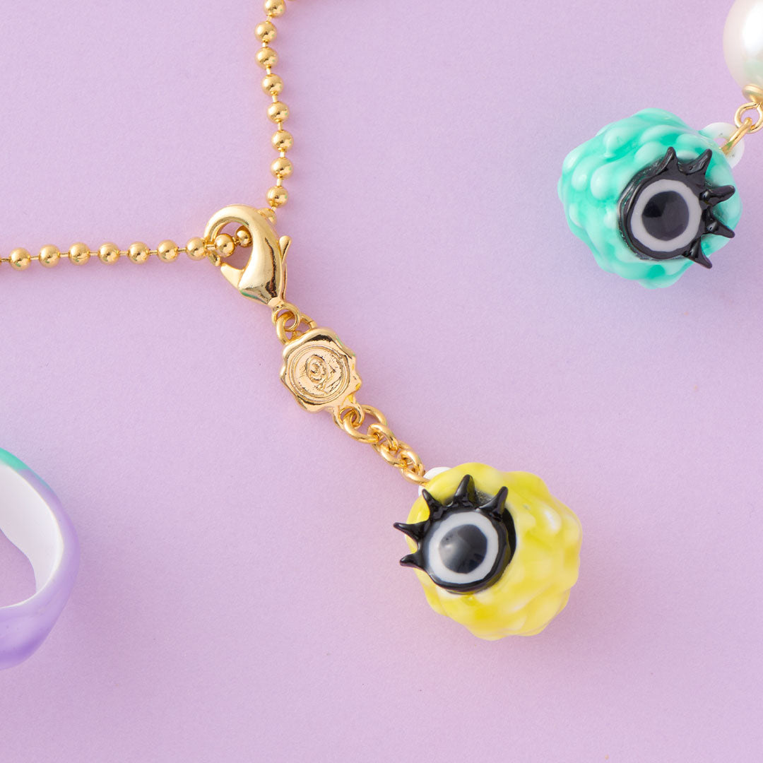 Sunny Yellow Melty Monster Charm【Japan Jewelry】