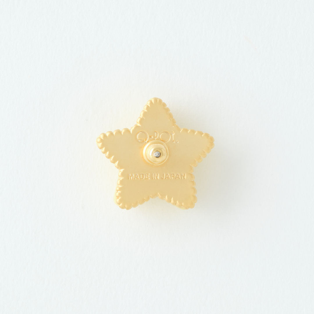 Étoile Chocolat Pierced Earring (Light Yellow / 1 Piece)【Japan Jewelry】