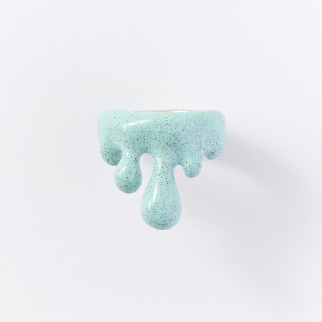 Melt Ring (Mint Chocolate)【Japan Jewelry】