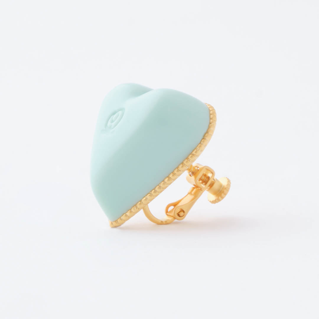 Finest Amour Chocolat Clip-On Earring (Mint / 1 Piece)【Japan Jewelry】