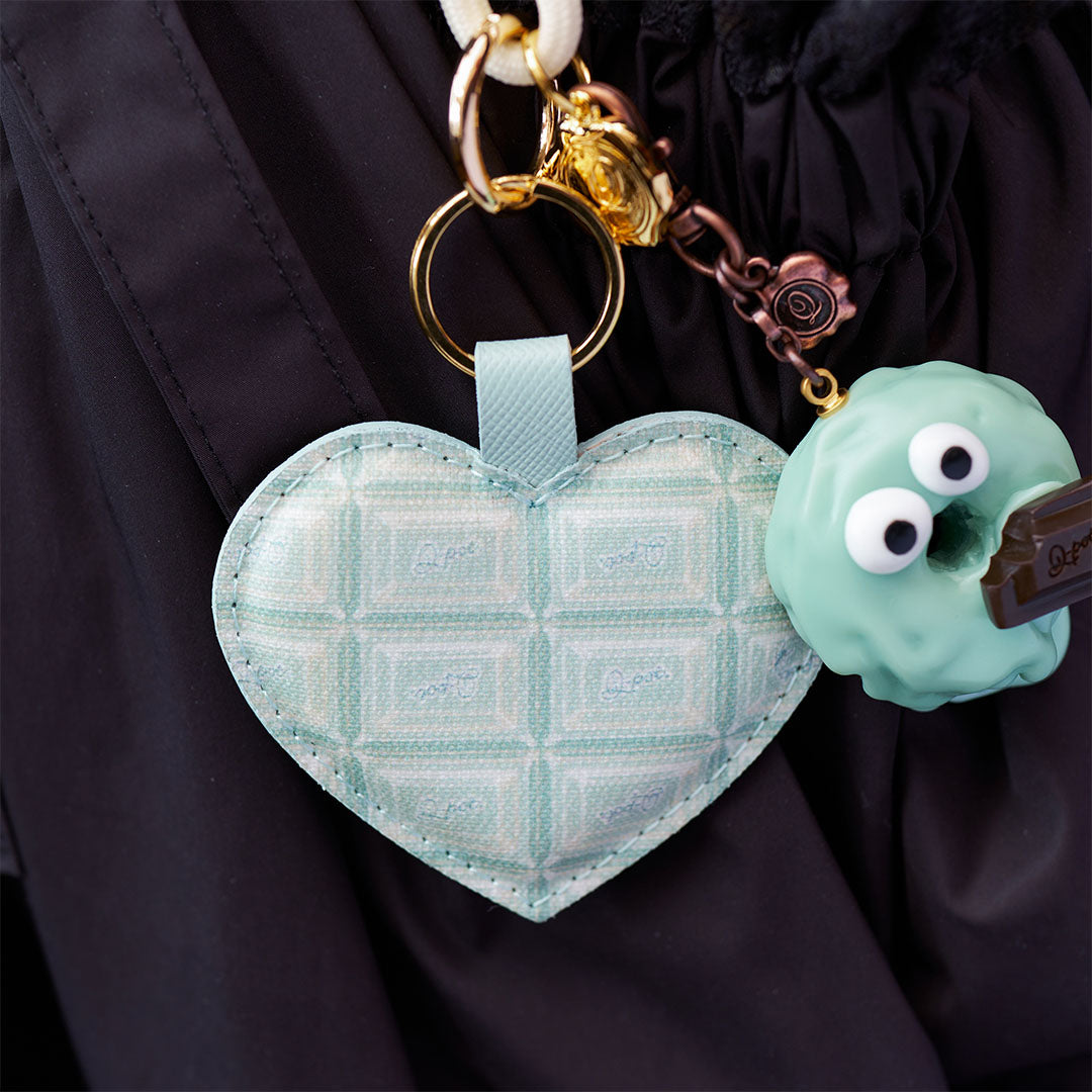 Mint Chocolate Melty Monster Doughnut Bag Charm【Japan Jewelry】