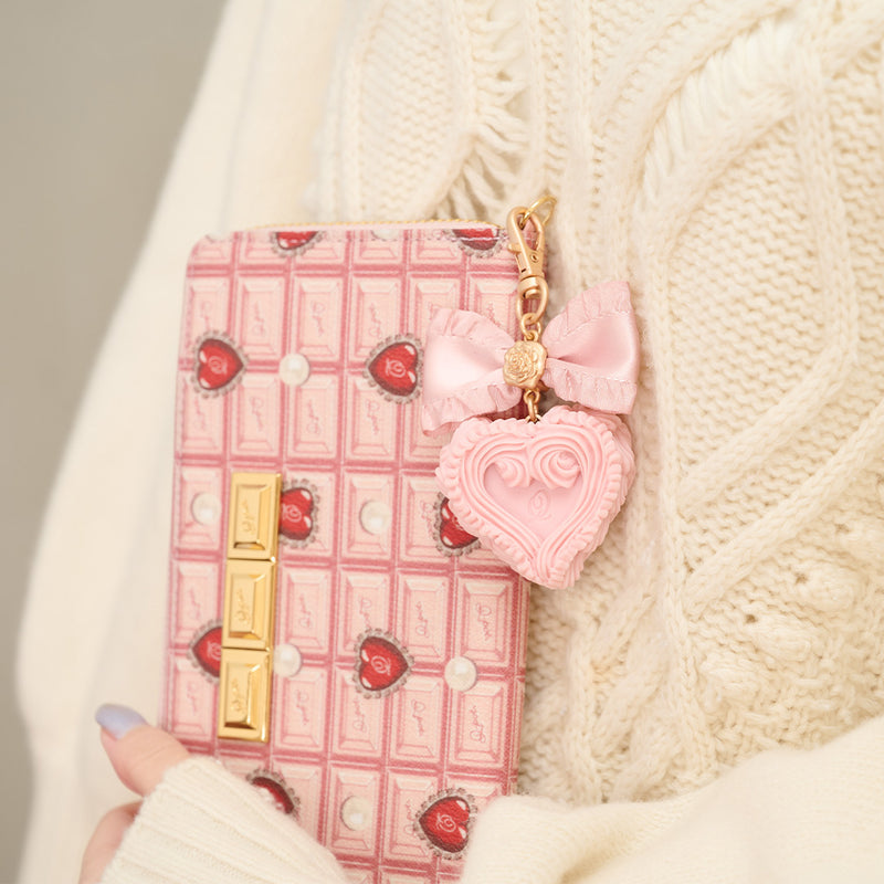Sweet Dreamy Strawberry Cake Bag Charm【Japan Jewelry】