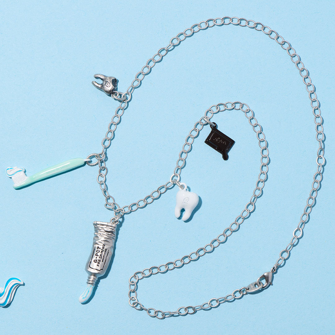 【Special Package】Dental Q-pot. Necklace【Japan Jewelry】