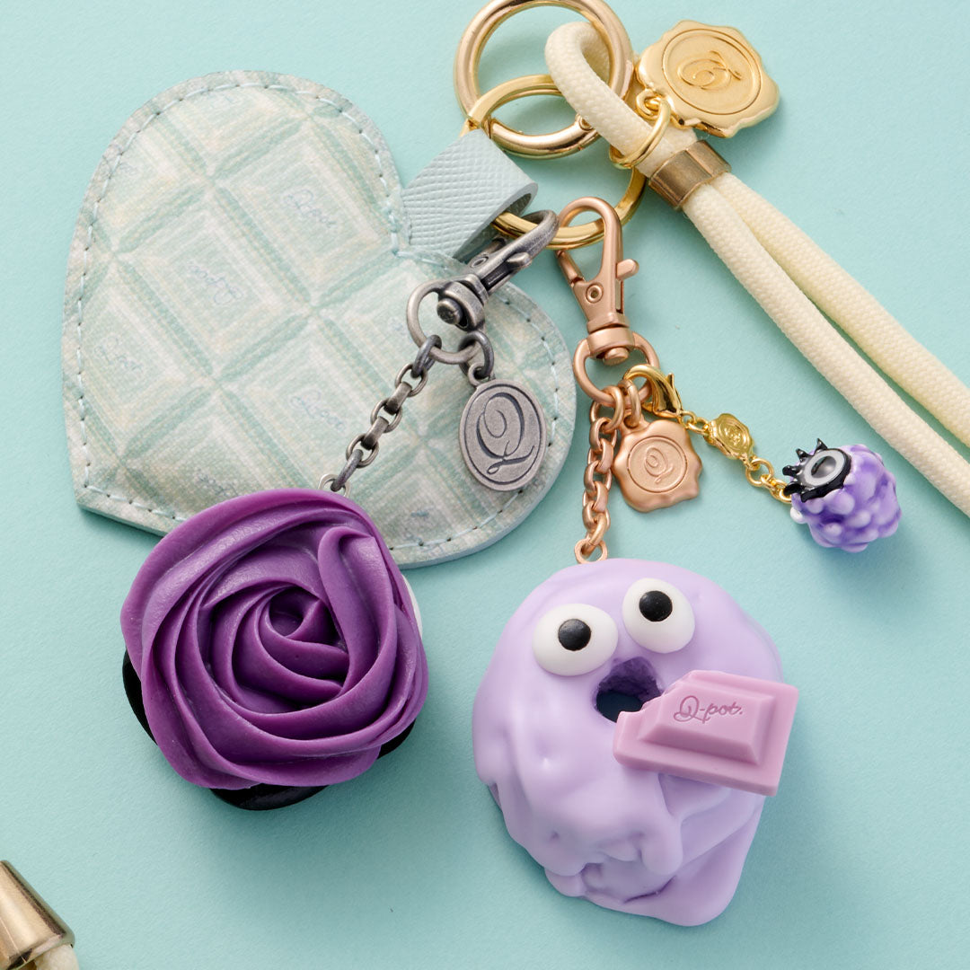 Mystery Rose Macaron Bag Charm【Japan Jewelry】