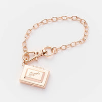 Chocolate Tablet Locket Multiway Chain (Pink Gold)【Japan Jewelry】
