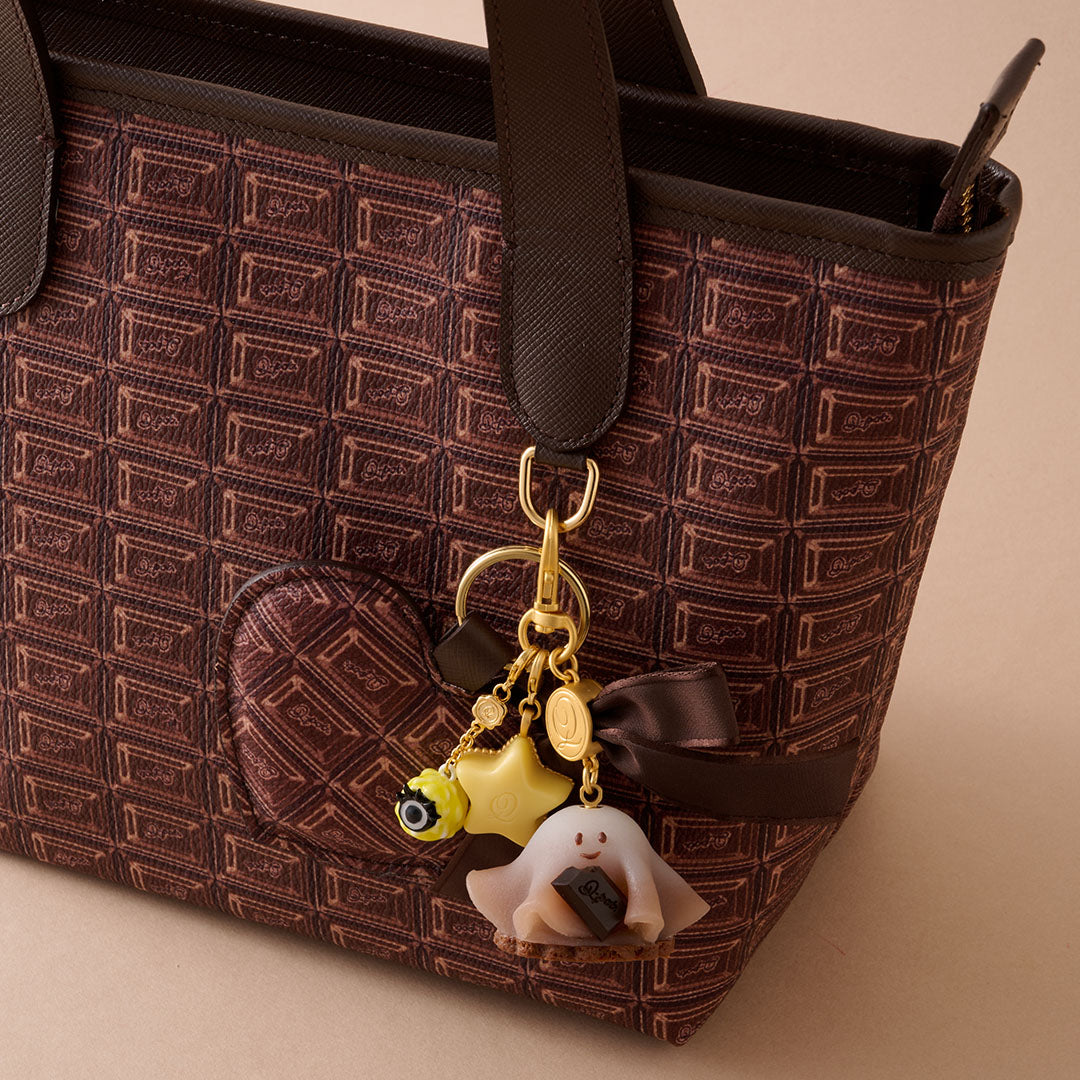 Chocolate Ghost Cake Bag Charm【Japan Jewelry】